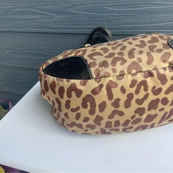 KATE SPADE Cheetah Leopard Hobo Y2K Baguette Shoudder Bag - Picture 7 of 9